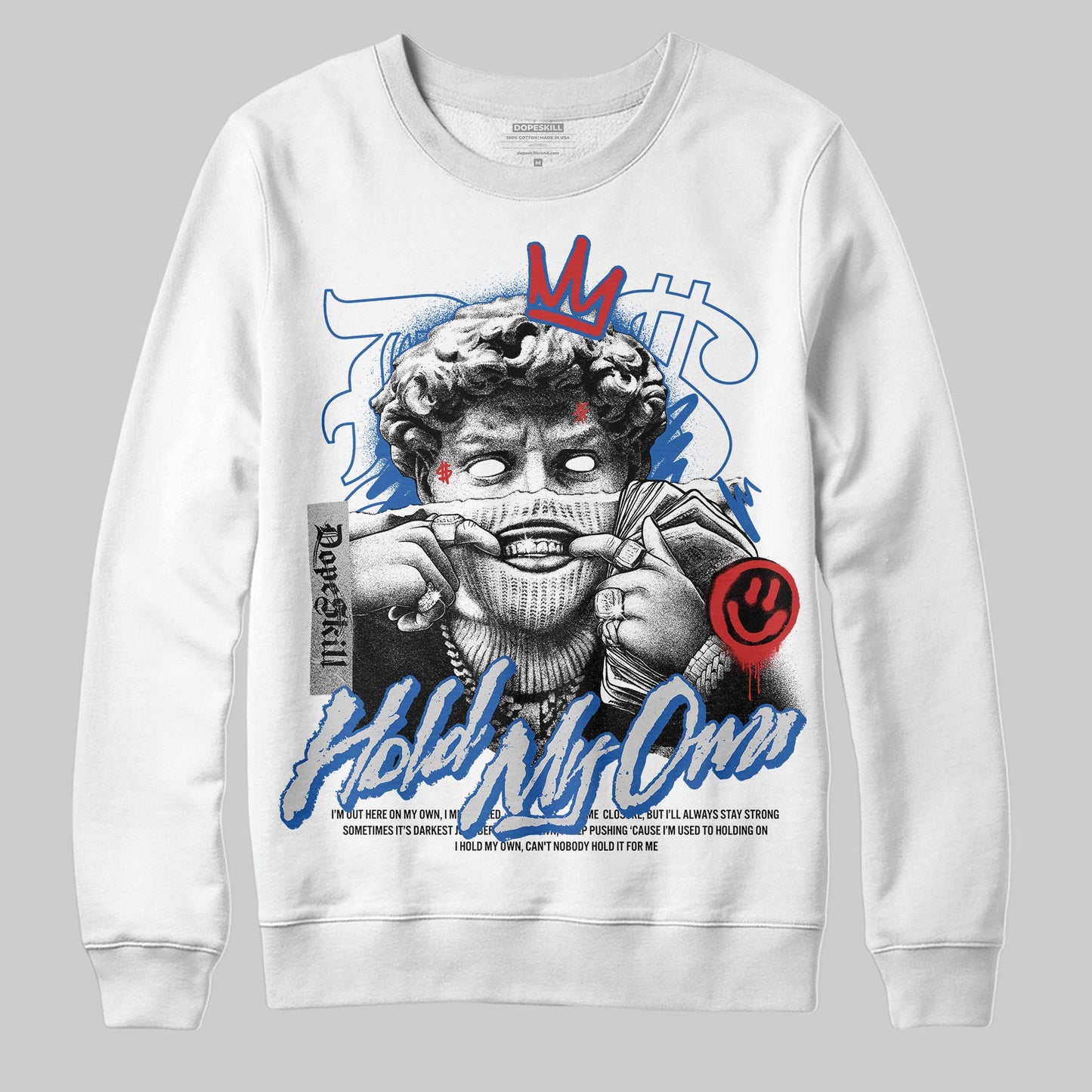Blueberry 12s DopeSkill Sweatshirt In My Way Graphic