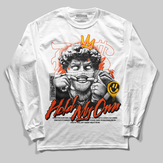Orange Milk DopeSkill Long Sleeve T-Shirt In My Way Graphic