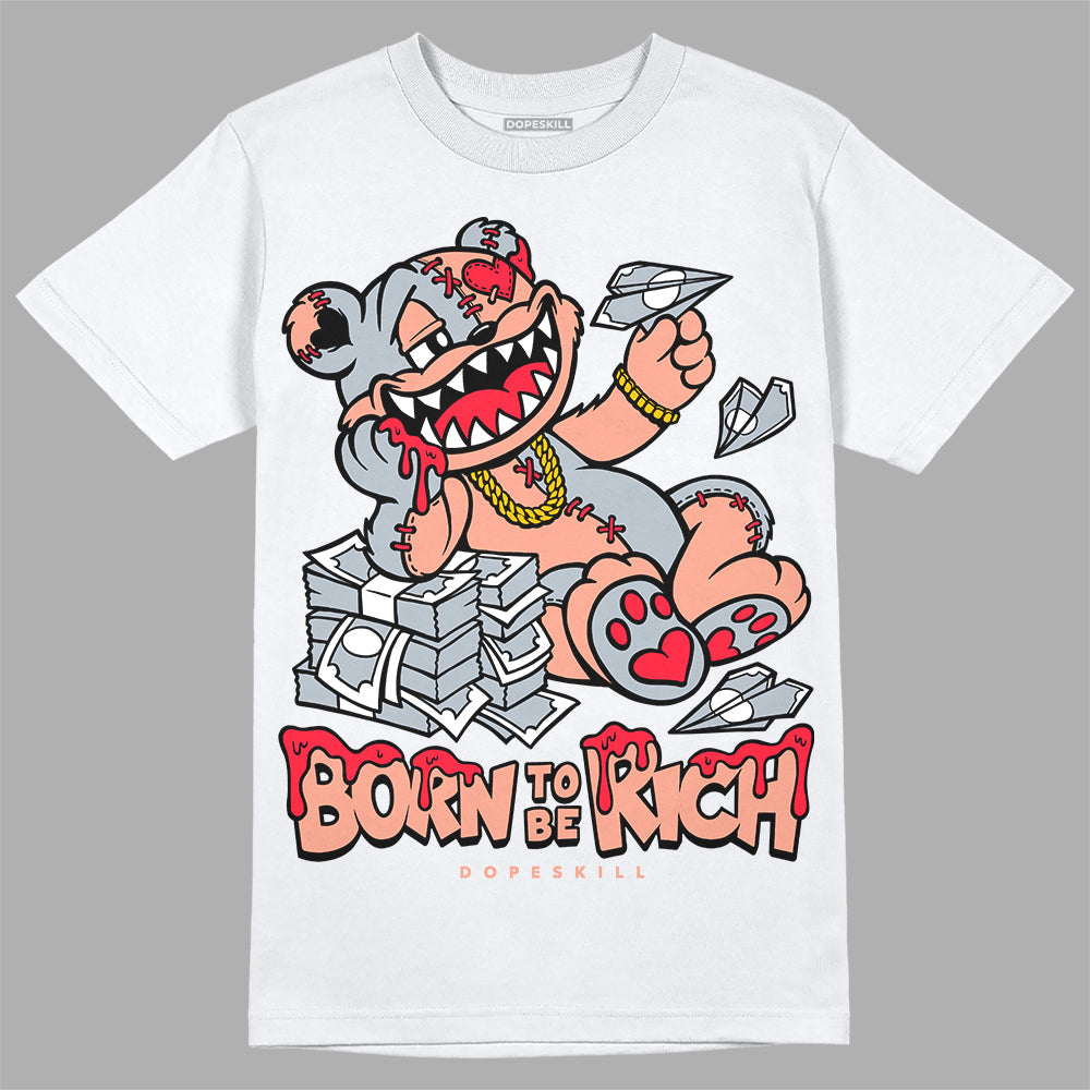 Crimson Bliss 5s DopeSkill T-Shirt Born To Be Rich Graphic