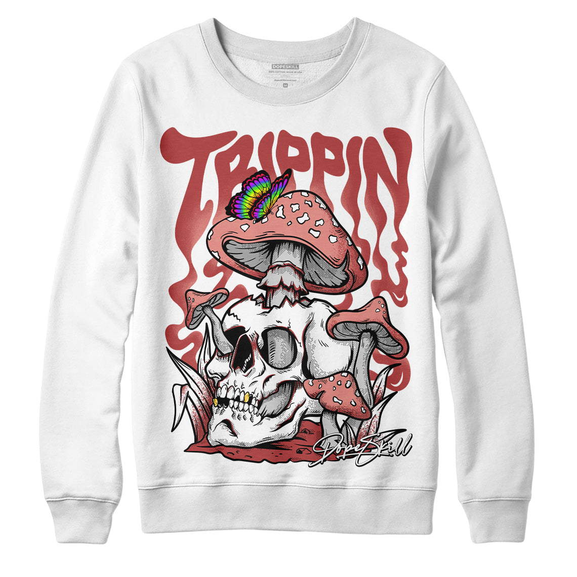 Dune Red 13s DopeSkill Sweatshirt Trippin Graphic