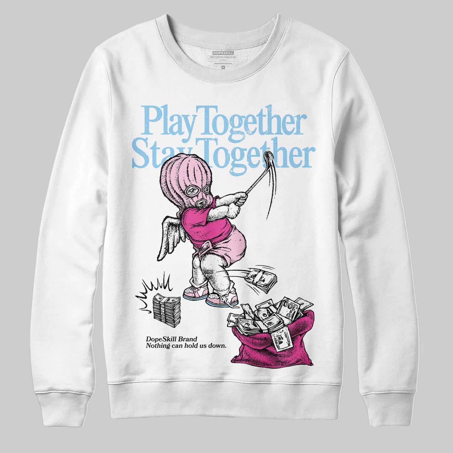 Doernbecher 6s DopeSkill Sweatshirt Play together, Stay together Graphic