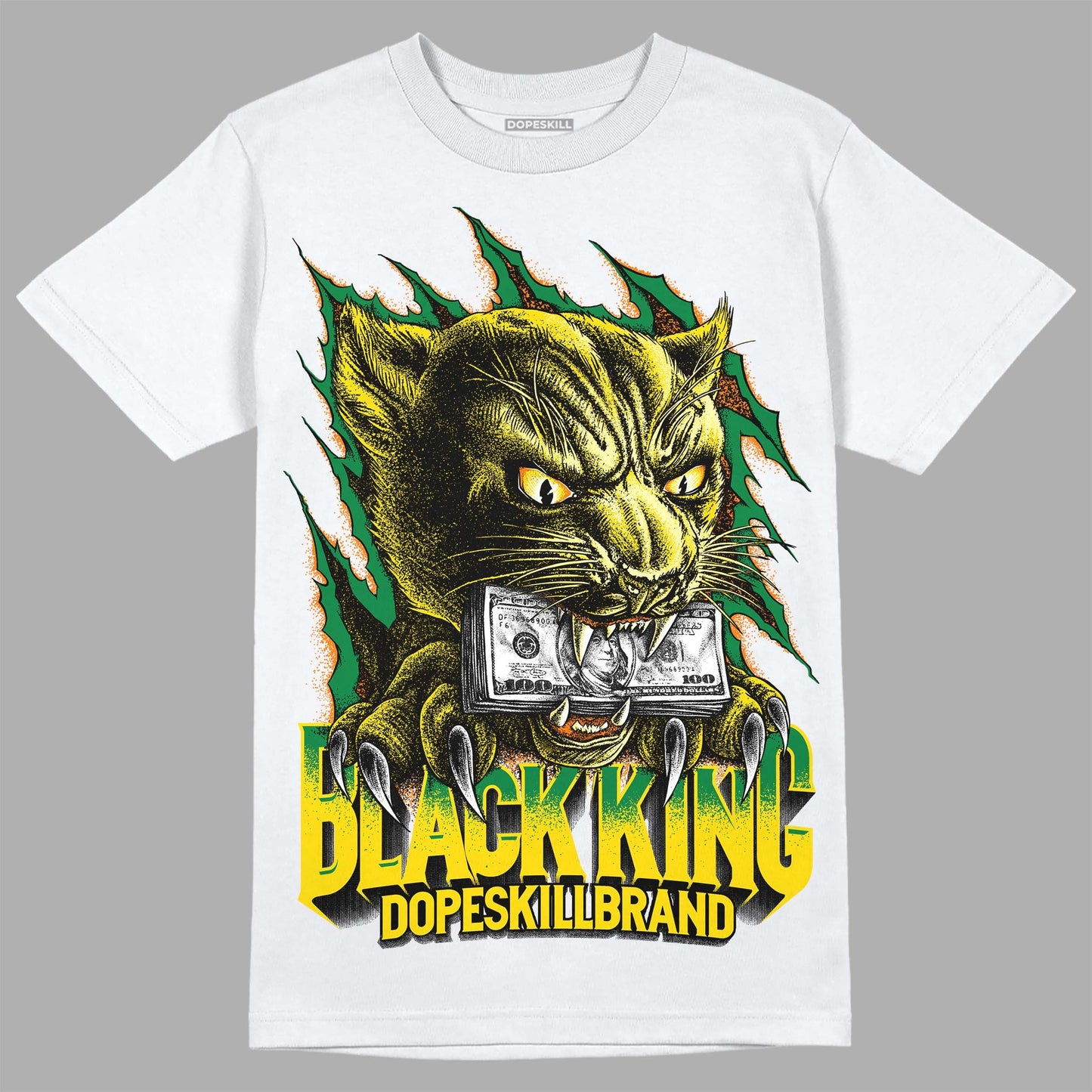 Dunk Low Reverse Brazil DopeSkill T-Shirt Black King Graphic