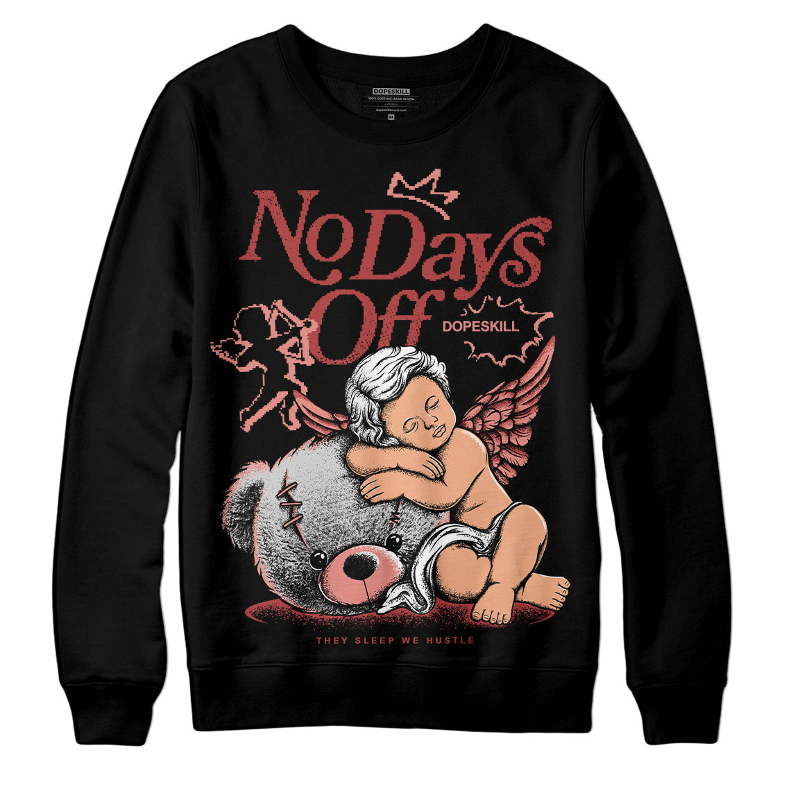 Dune Red 13s DopeSkill Sweatshirt New No Days Off Graphic