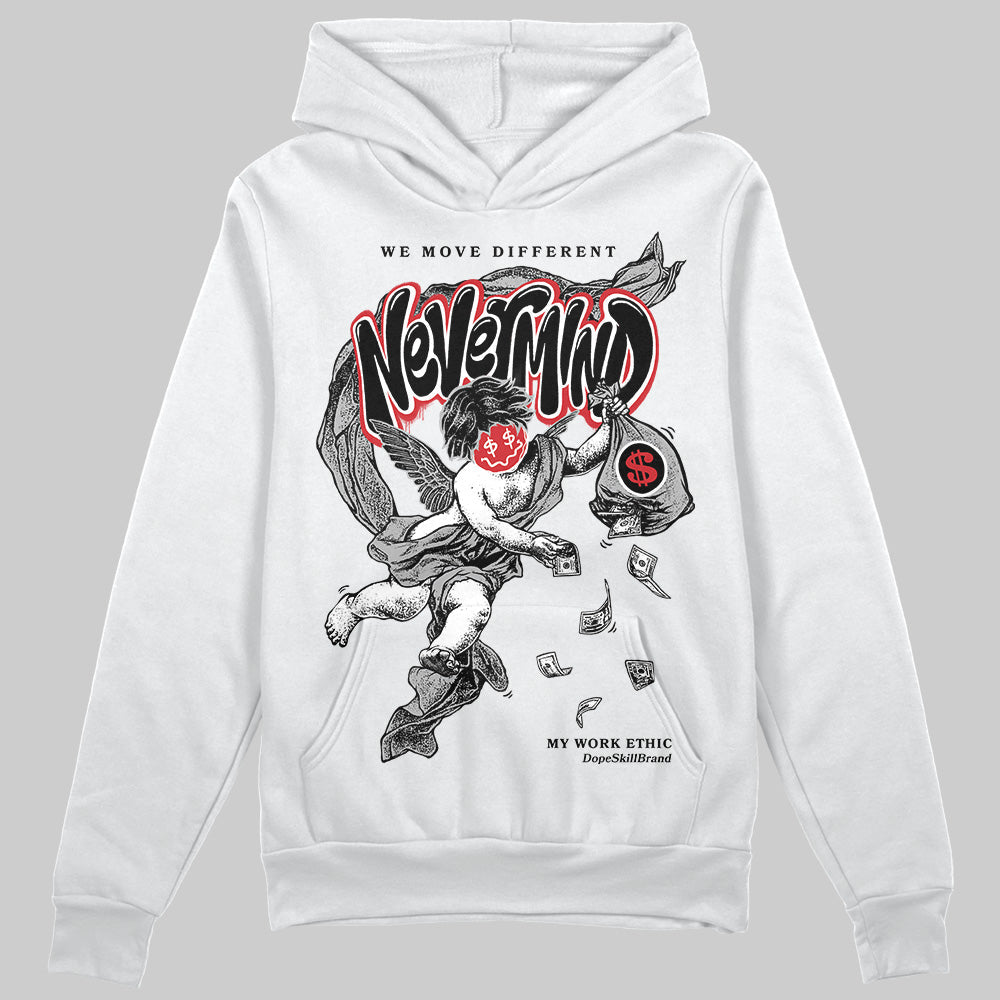 Black Cement 3s DopeSkill Hoodie Sweatshirt Nevermind Graphic