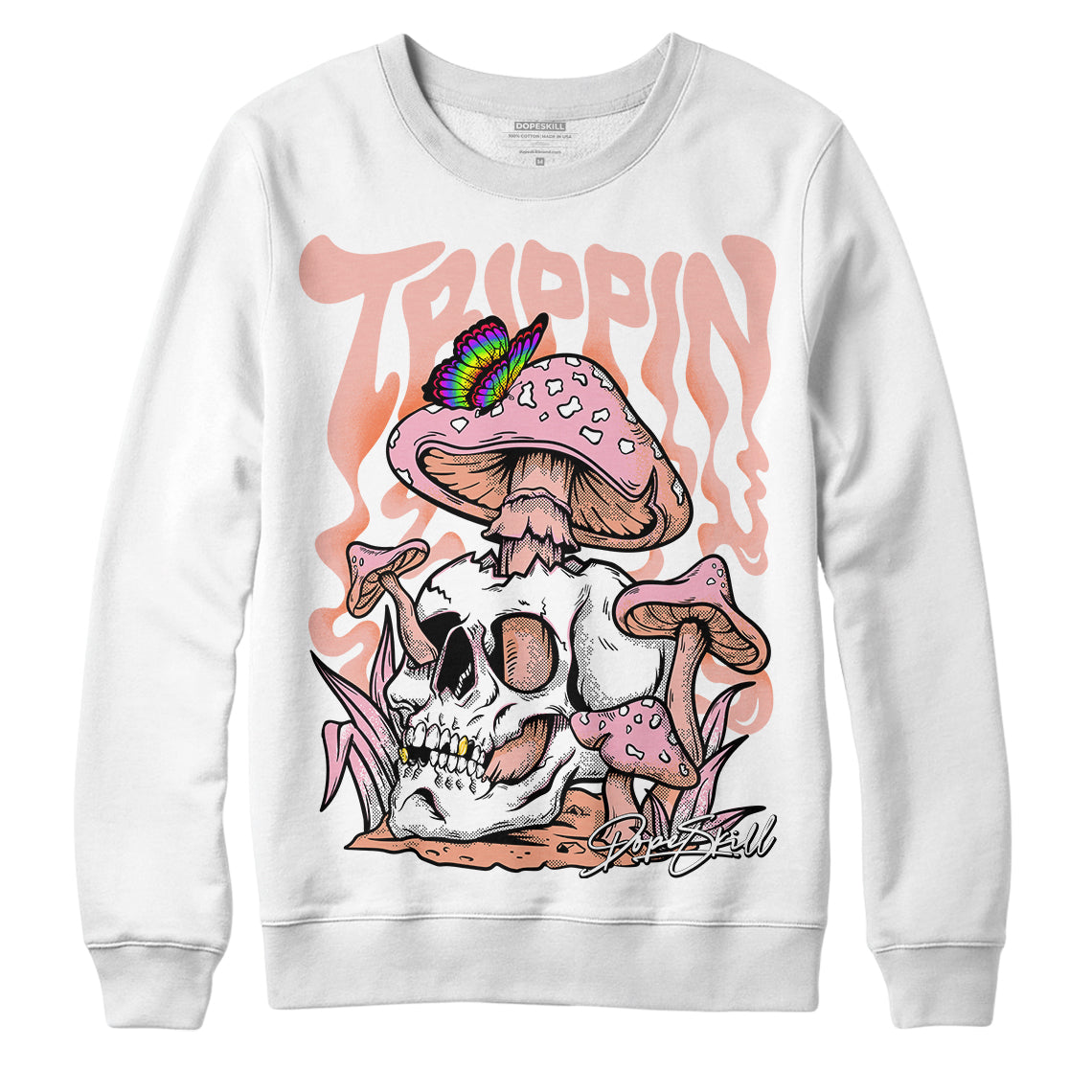 Legend Pink 11s DopeSkill Sweatshirt Trippin Graphic