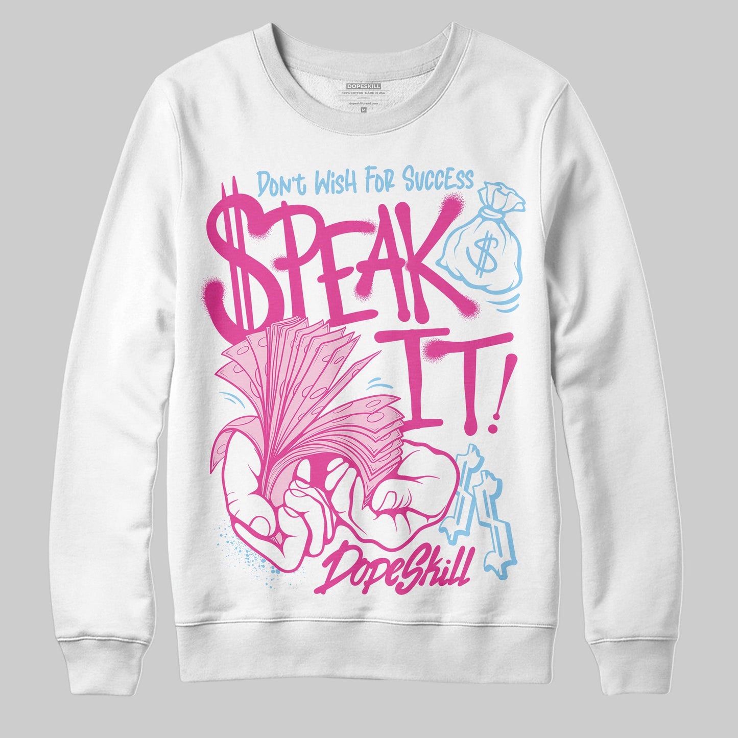 Doernbecher 6s DopeSkill Sweatshirt Speak It Graphic