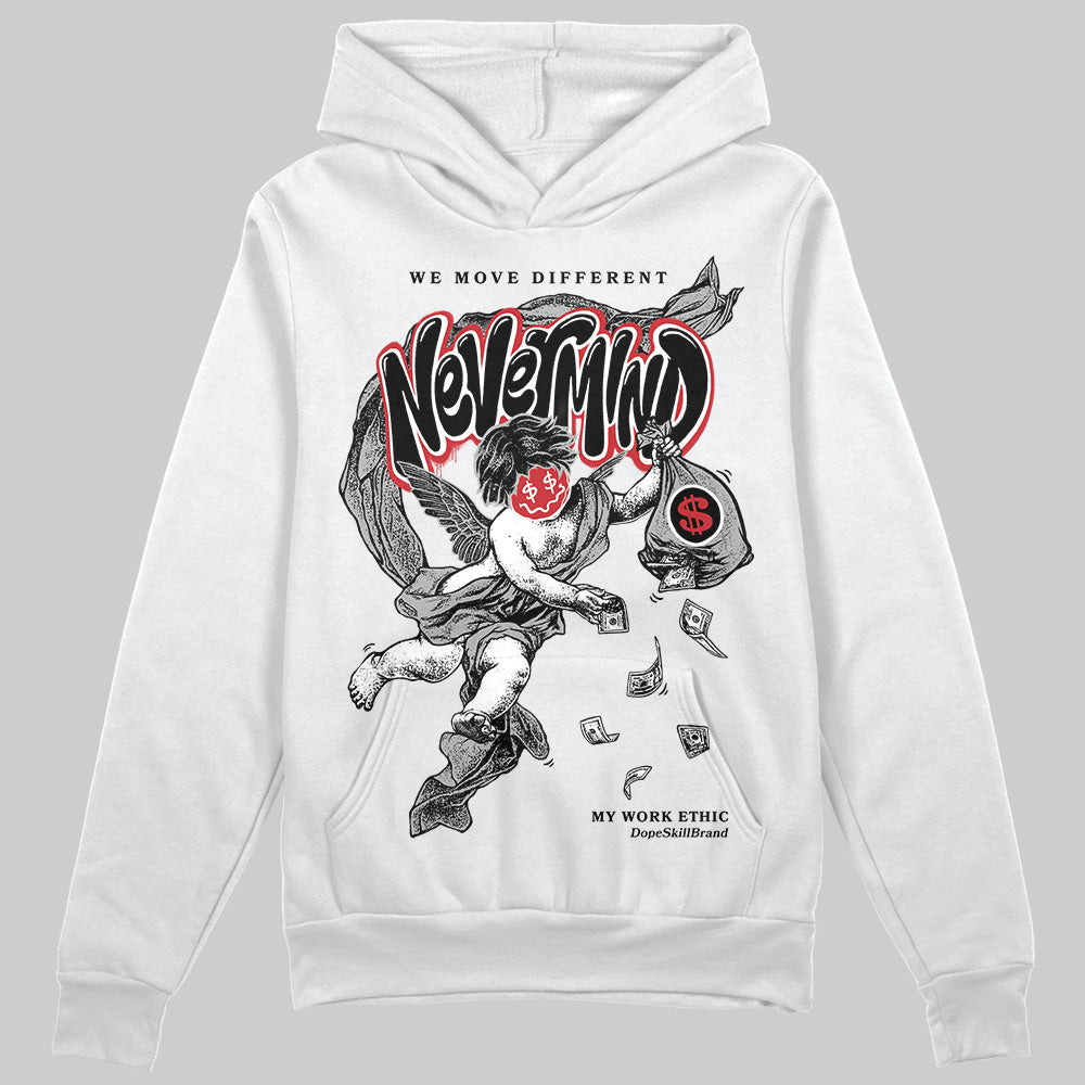 Bred Velvet 11s DopeSkill Hoodie Sweatshirt Nevermind Graphic