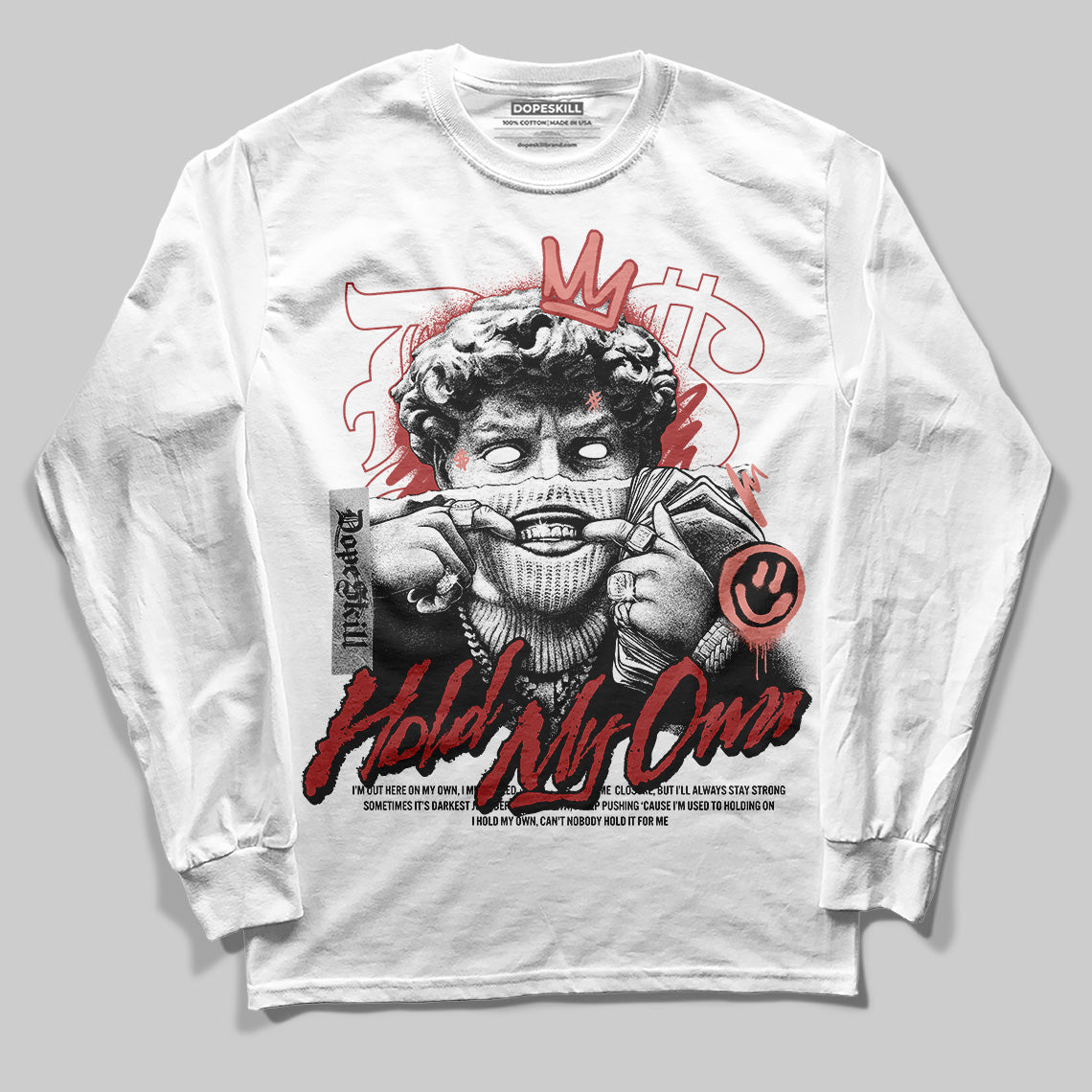 Dune Red 13s DopeSkill Long Sleeve T-Shirt In My Way Graphic