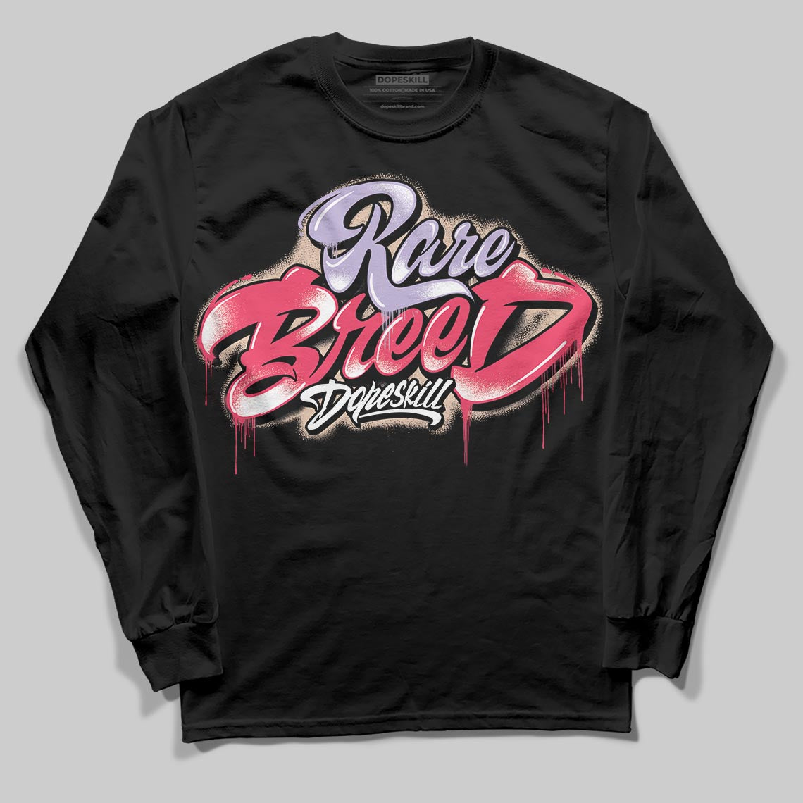Peanut Butter Jelly 5s DopeSkill Long Sleeve T-Shirt Rare Breed Type Graphic