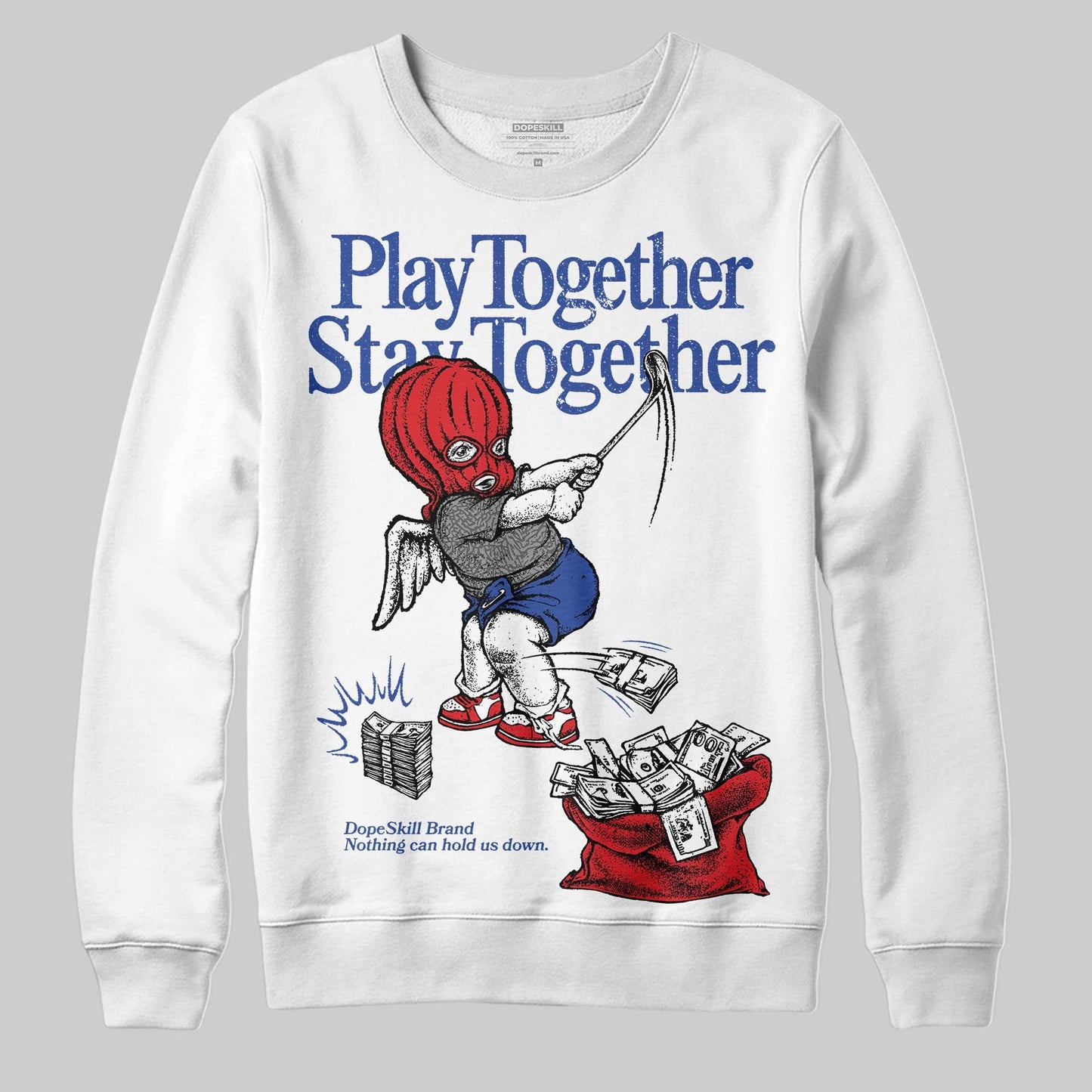 Seoul 2.0 3s DopeSkill Sweatshirt Play together, Stay together Graphic