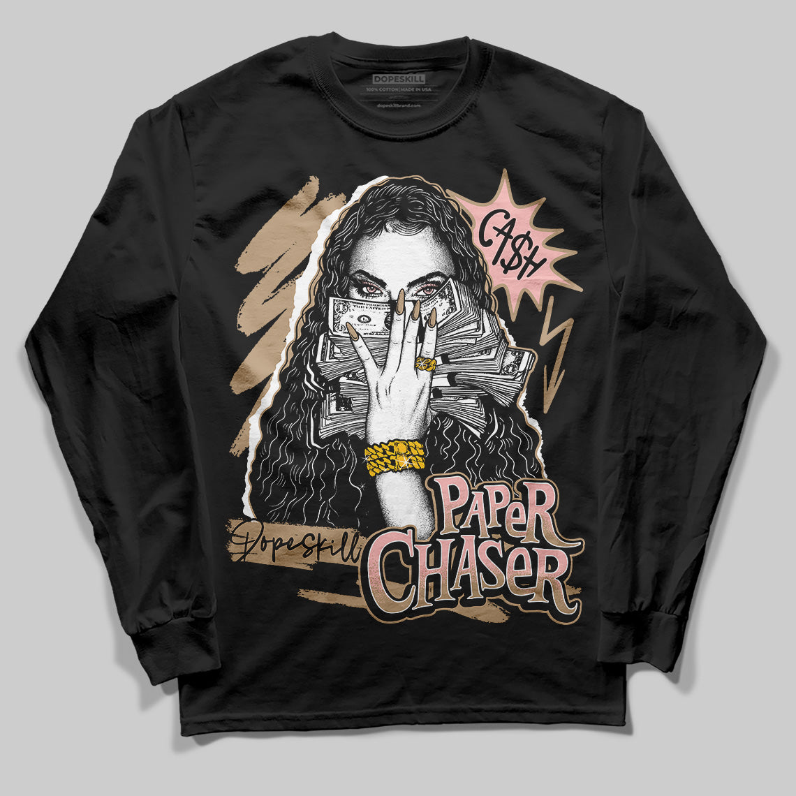 AIR FORCE 1 LINEN DopeSkill Long Sleeve T-Shirt NPC Graphic