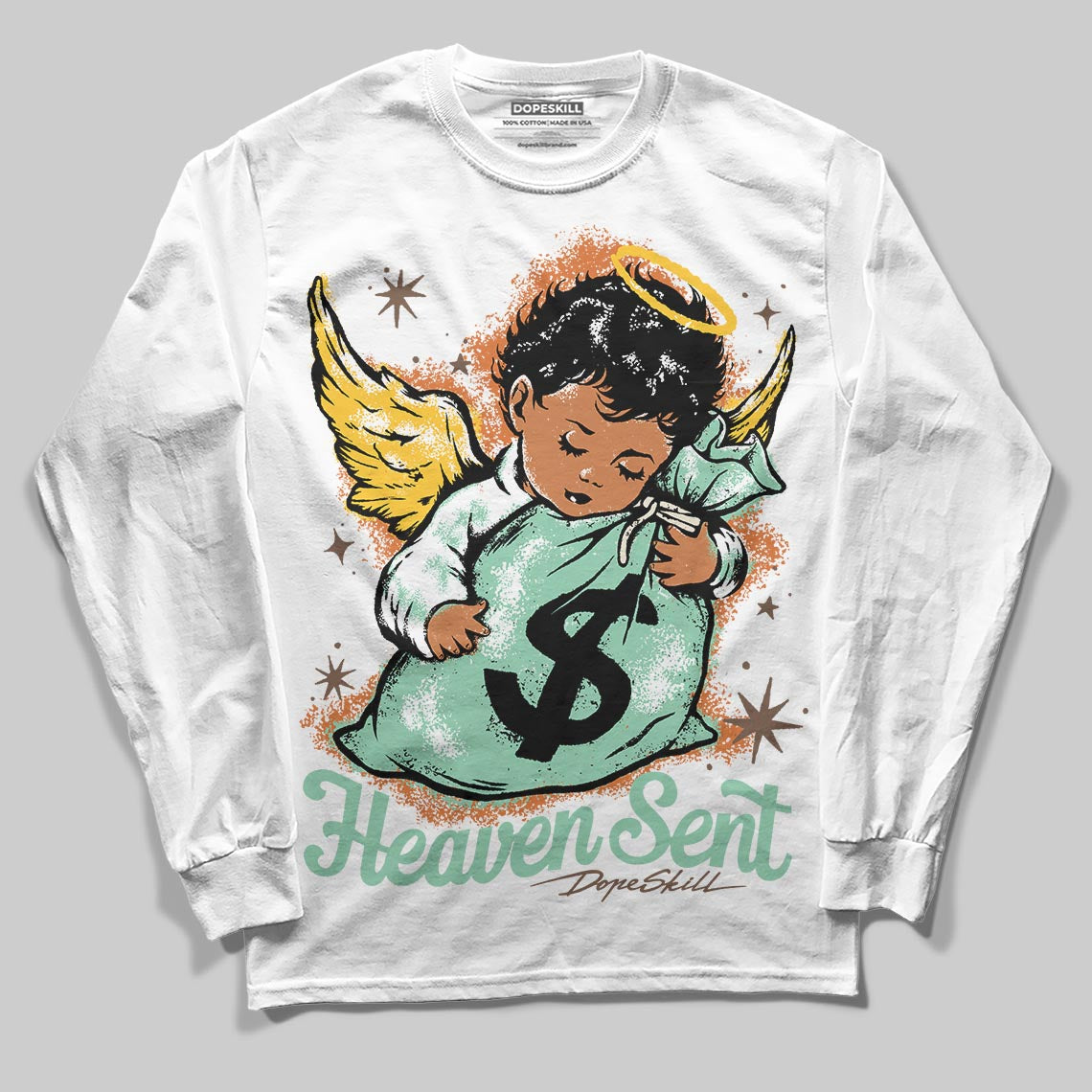 SB Dunk “Rodeo” DopeSkill Long Sleeve T-Shirt Heaven Sent Graphic