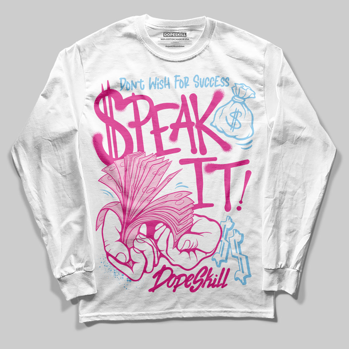 Doernbecher 6s DopeSkill Long Sleeve T-Shirt Speak It Graphic