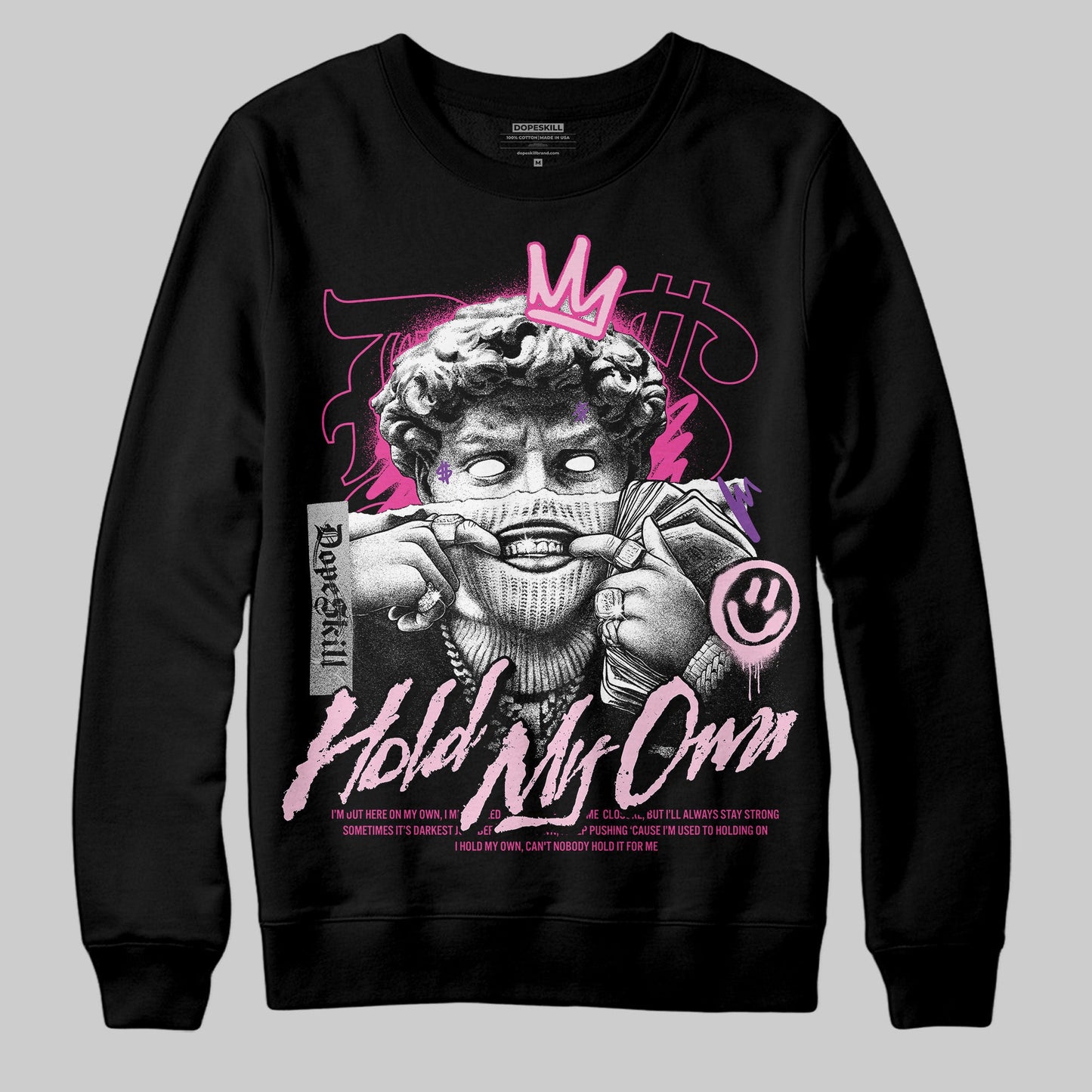 Pink Collection DopeSkill Sweatshirt In My Way Graphic