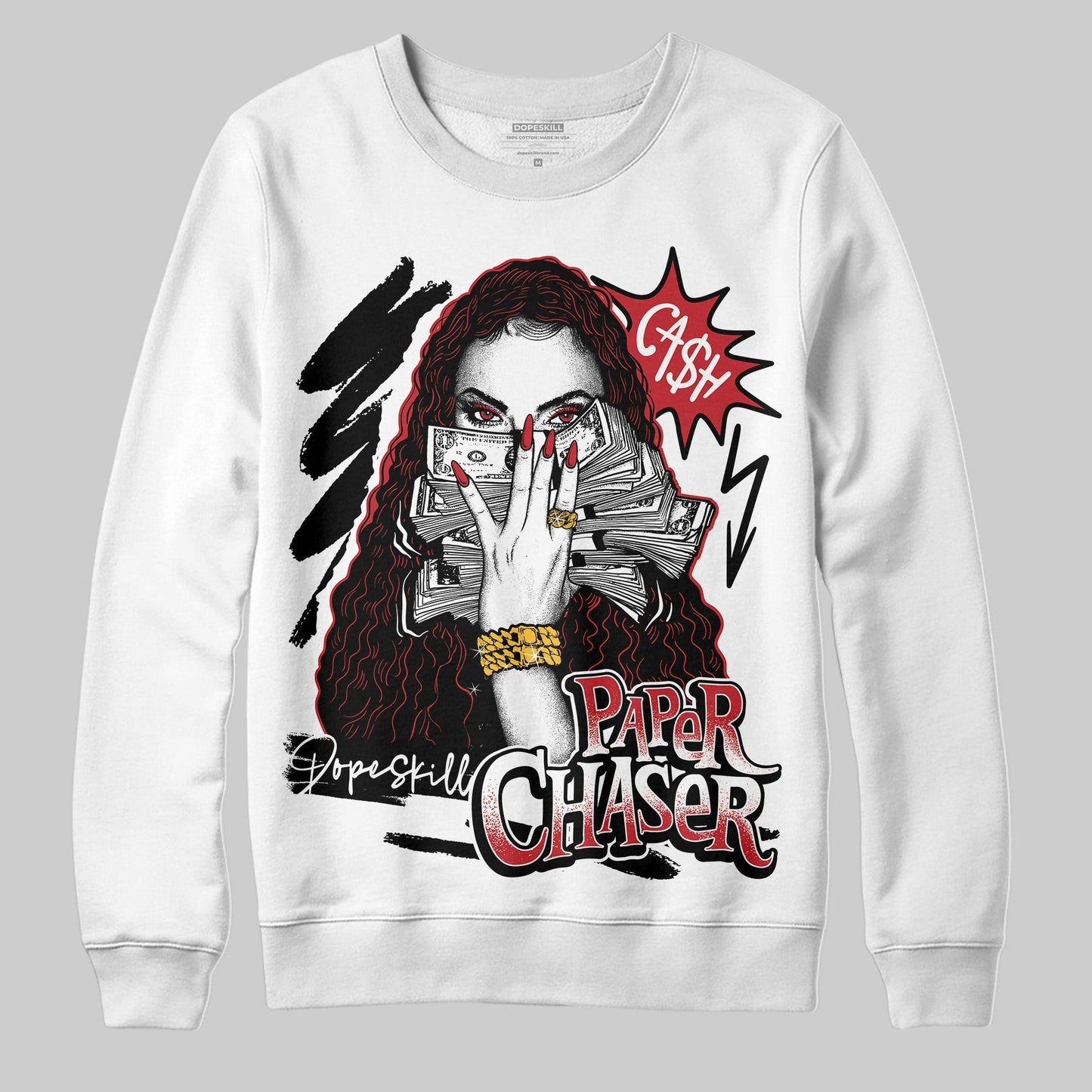 Bred 11s DopeSkill Sweatshirt NPC Graphic