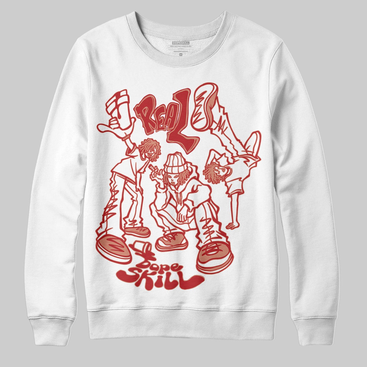 Black Toe Reimagined 1s DopeSkill Sweatshirt Real Y2K Players Graphic
