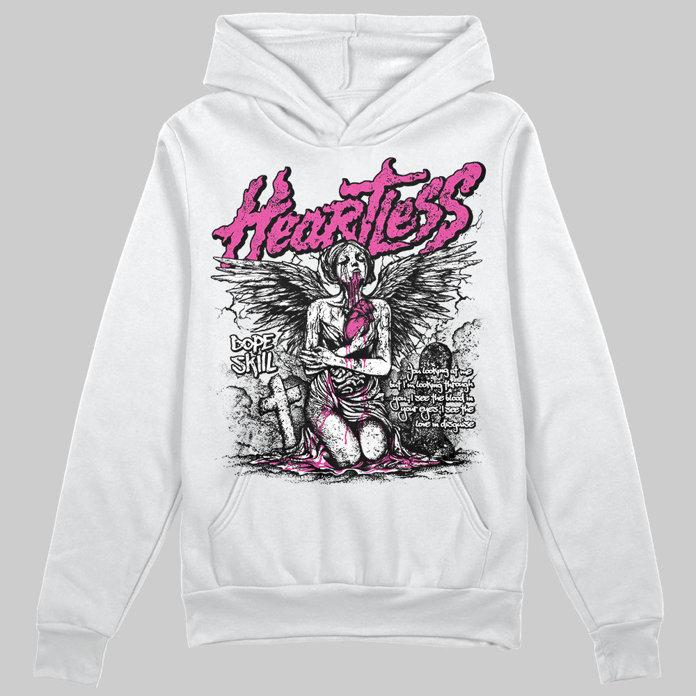 Dunk Active Fuchsia DopeSkill Hoodie Sweatshirt Heartless Graphic