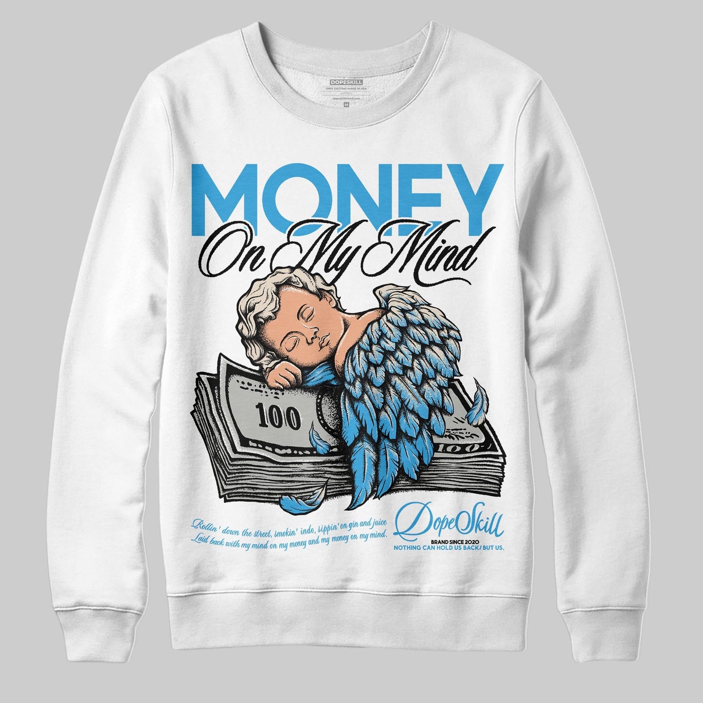 UNC Reimagined 1s DopeSkill Sweatshirt MOMM Graphic