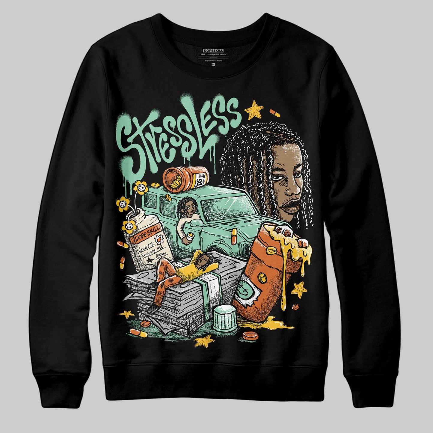 SB Dunk “Rodeo” DopeSkill Sweatshirt Stressless Graphic