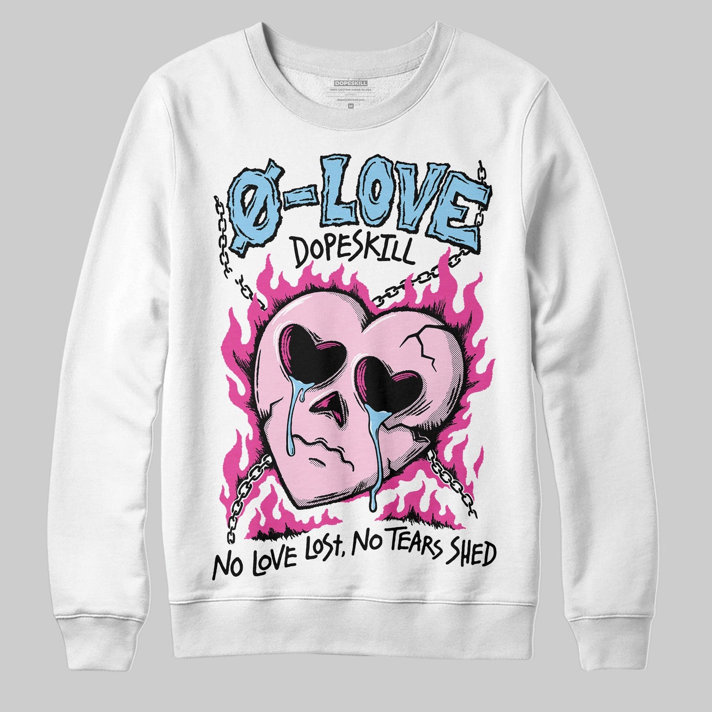 Doernbecher 6s DopeSkill Sweatshirt Crying Heart Graphic