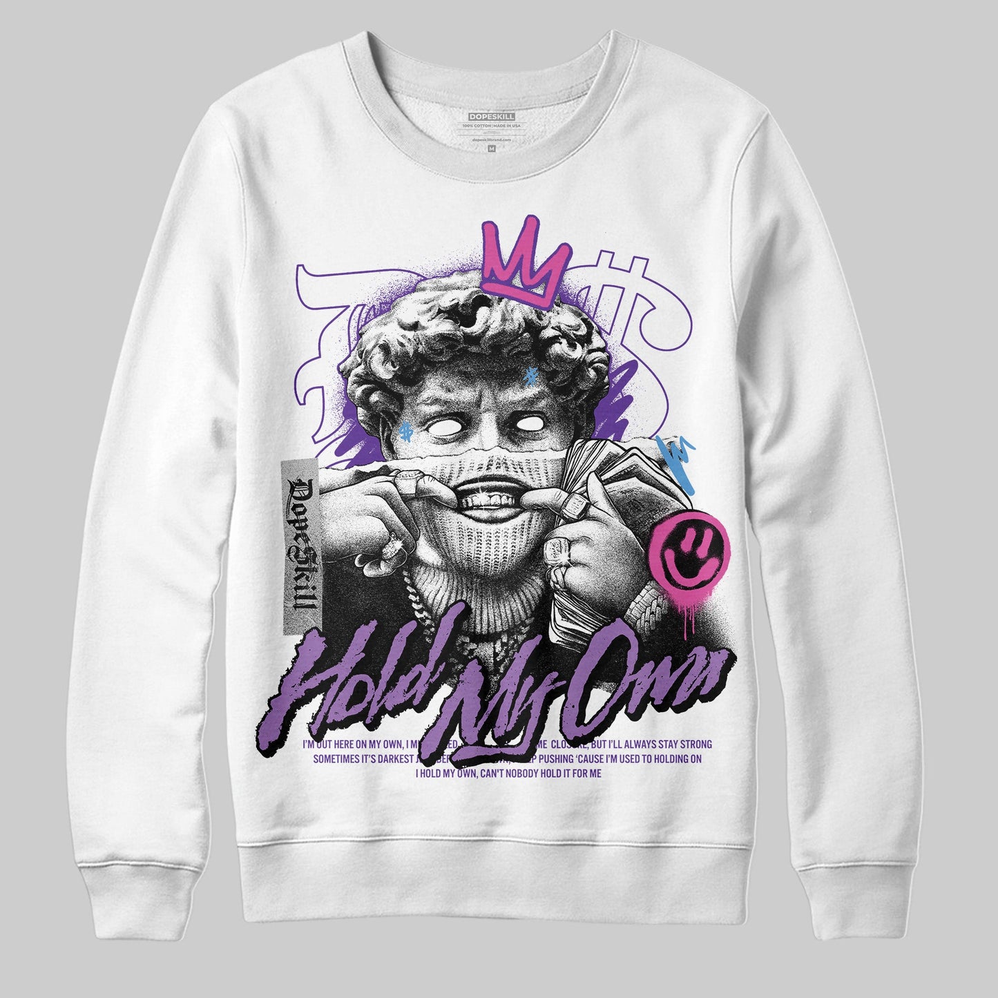 PURPLE Collection DopeSkill Sweatshirt In My Way Graphic