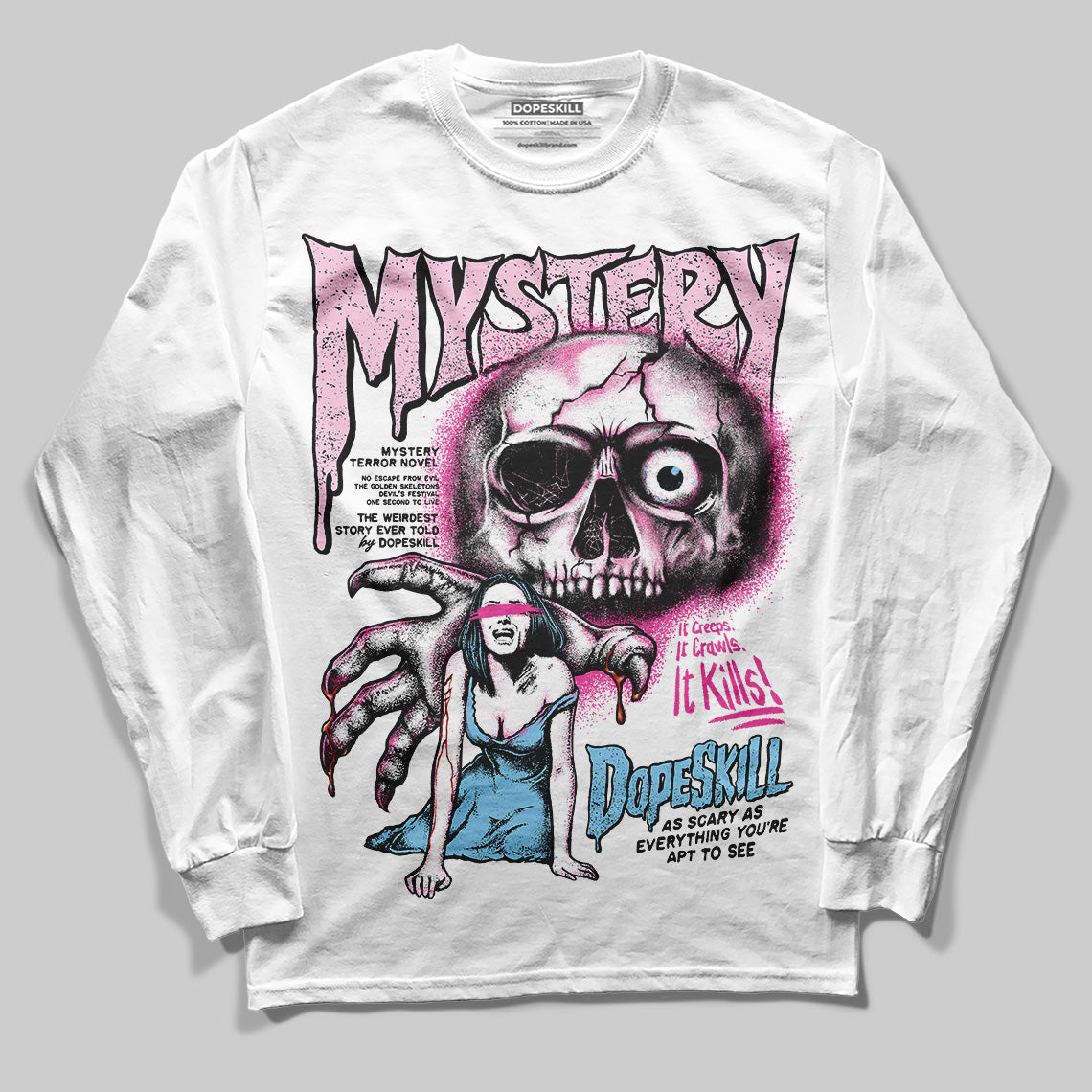 Doernbecher 6s DopeSkill Long Sleeve T-Shirt Mystery Ghostly Grasp Graphic