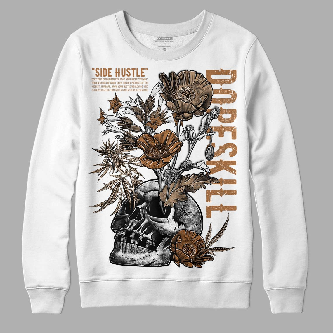 Palomino 3s DopeSkill Sweatshirt Side Hustle Graphic
