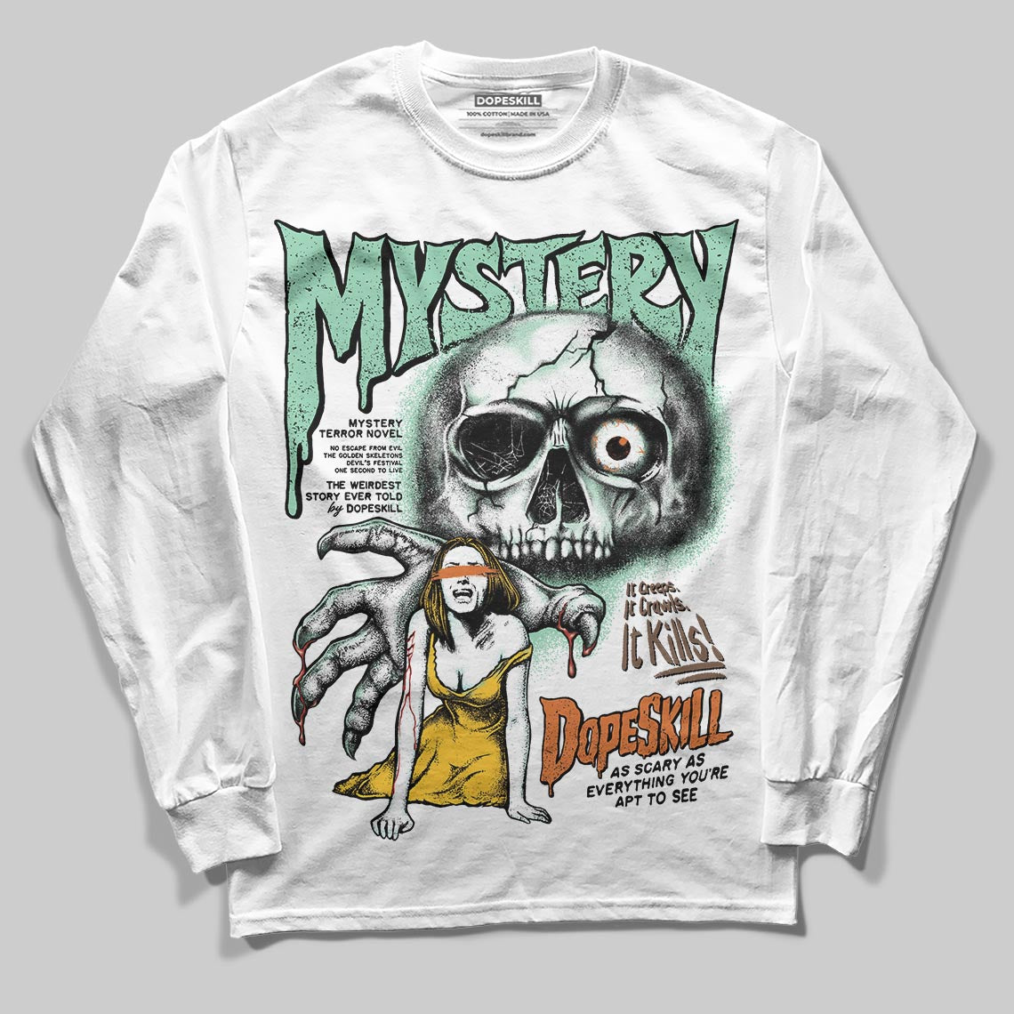 SB Dunk “Rodeo” DopeSkill Long Sleeve T-Shirt Mystery Ghostly Grasp Graphic