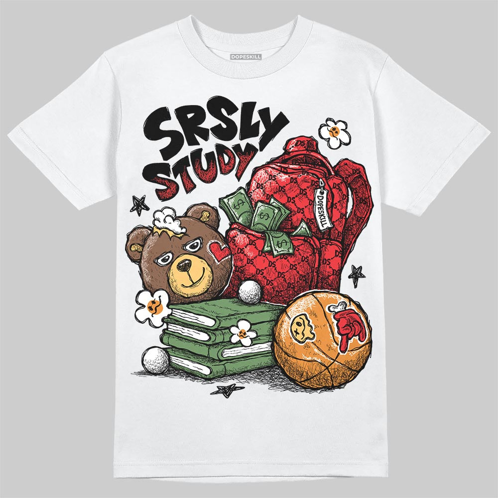 Black and White Collection DopeSkill T-Shirt SRSLY Study Graphic