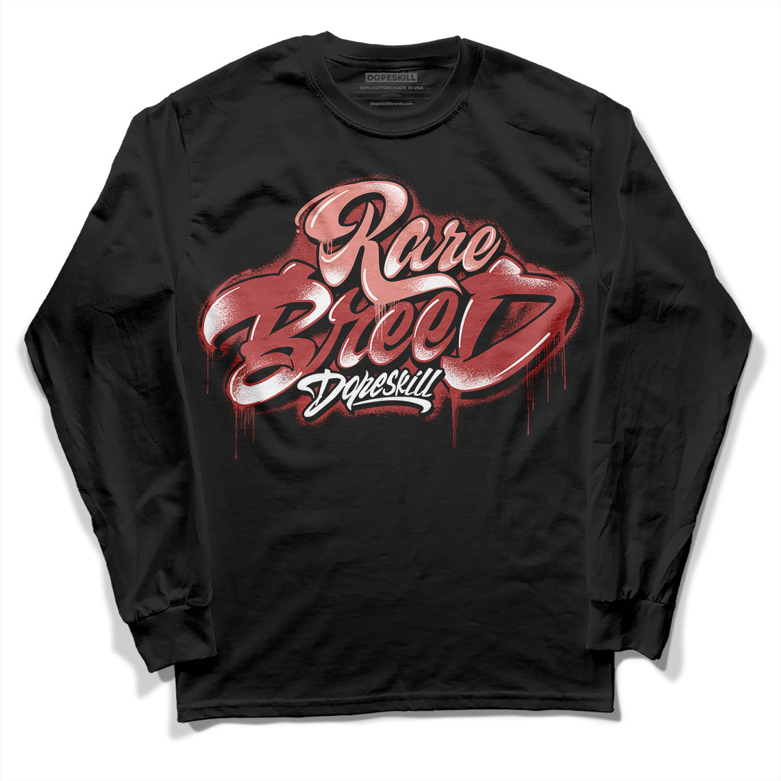 Dune Red 13s DopeSkill Long Sleeve T-Shirt Rare Breed Type Graphic