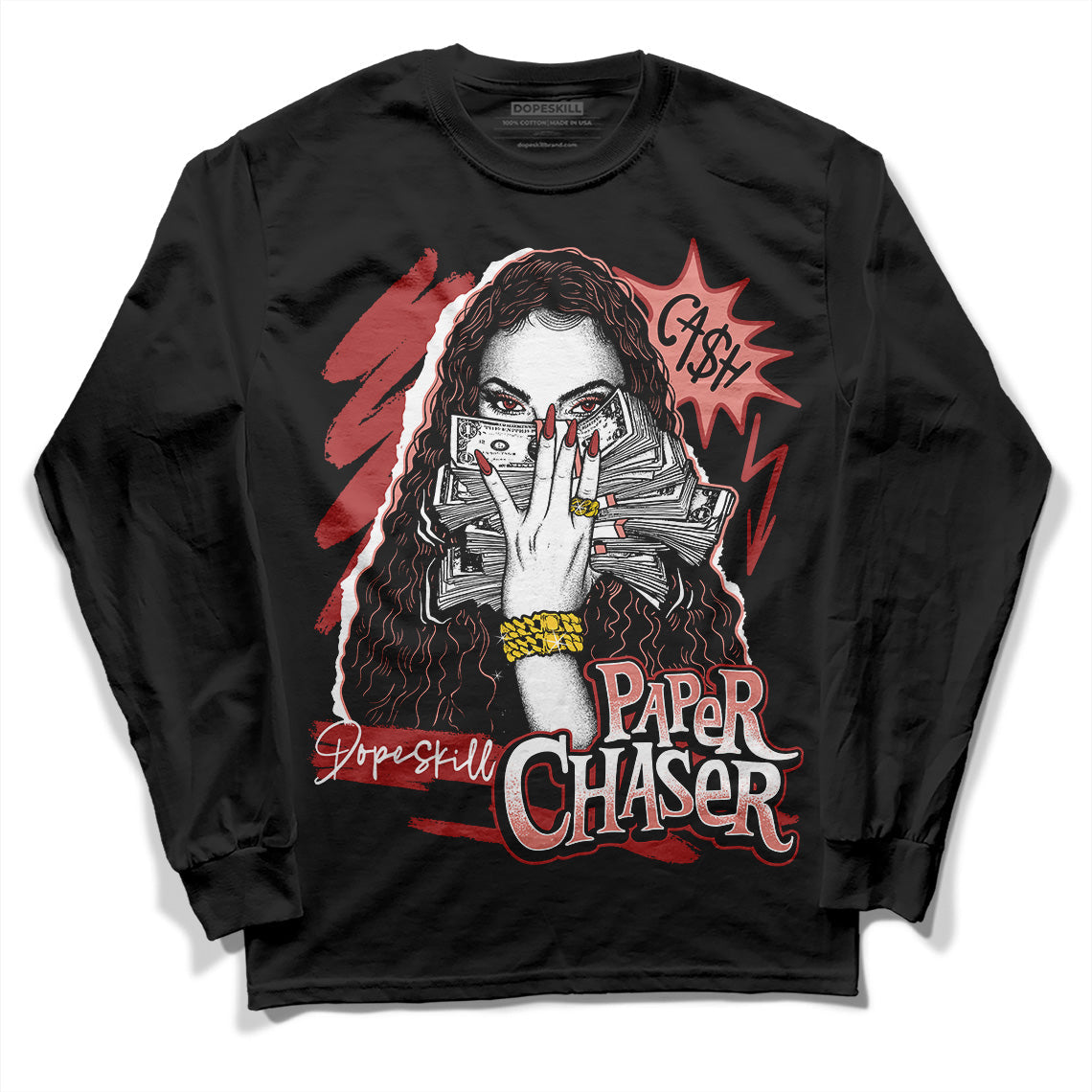 Dune Red 13s DopeSkill Long Sleeve T-Shirt NPC Graphic