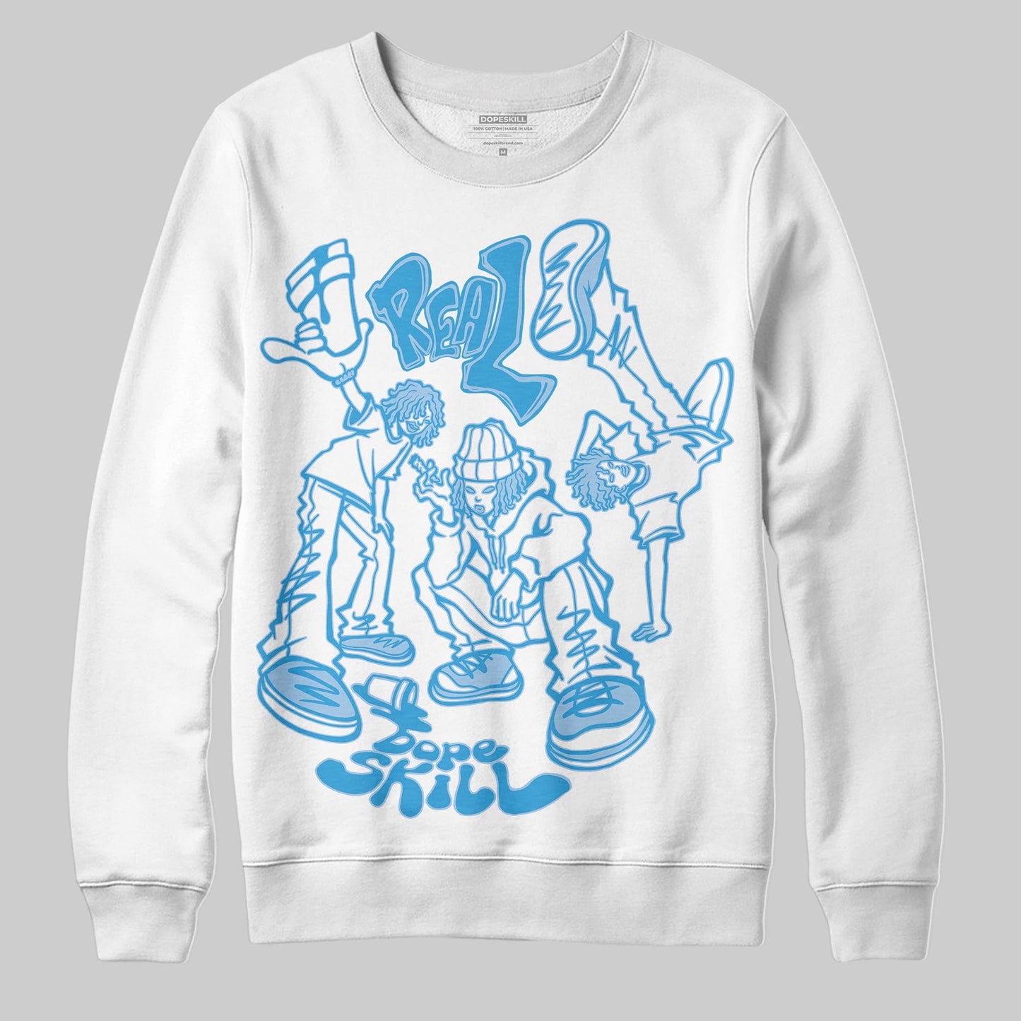 UNC Reimagined 1s DopeSkill Sweatshirt Real Y2K Players Graphic