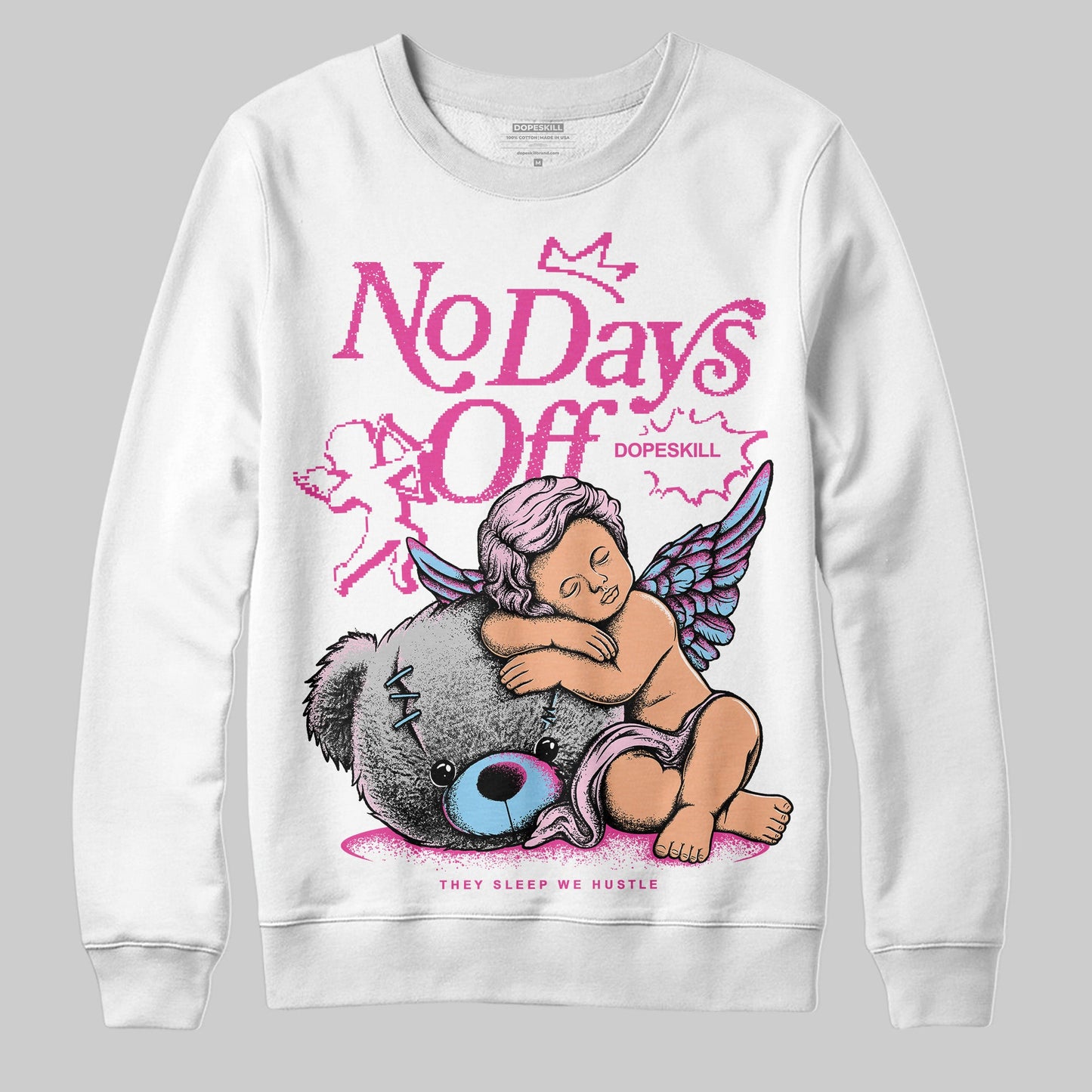 Doernbecher 6s DopeSkill Sweatshirt New No Days Off Graphic