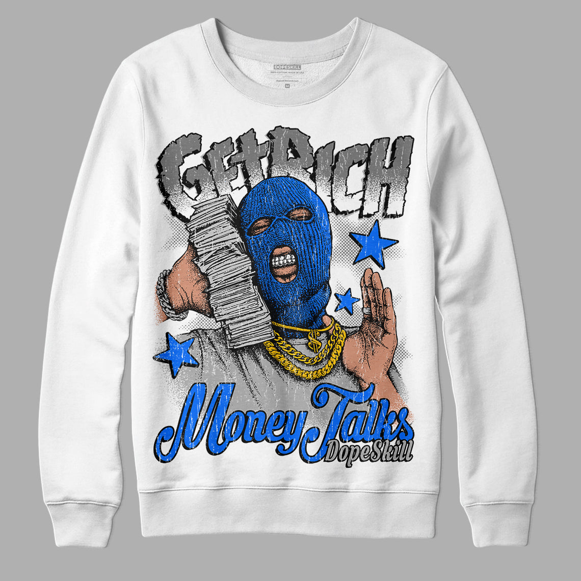 Stealth 12s DopeSkill Sweatshirt Get Rich Graphic