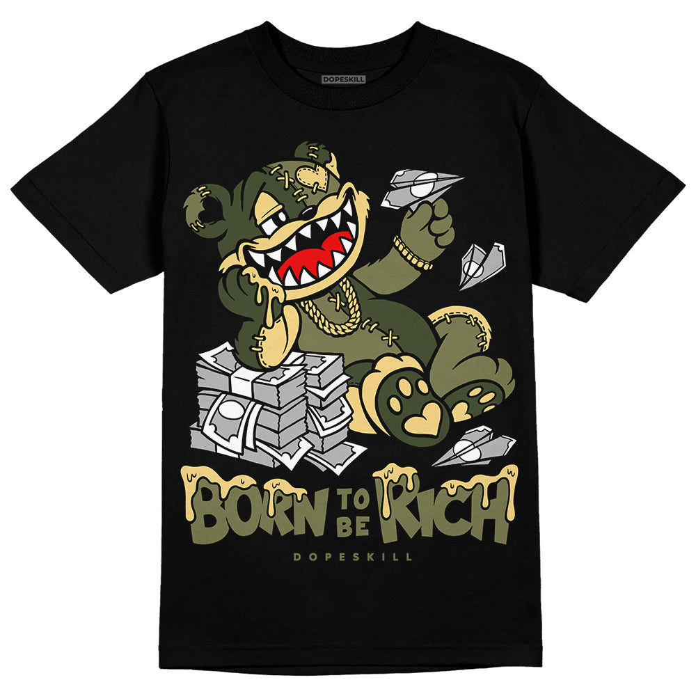 Craft Olive 4s DopeSkill T-Shirt Born To Be Rich Graphic