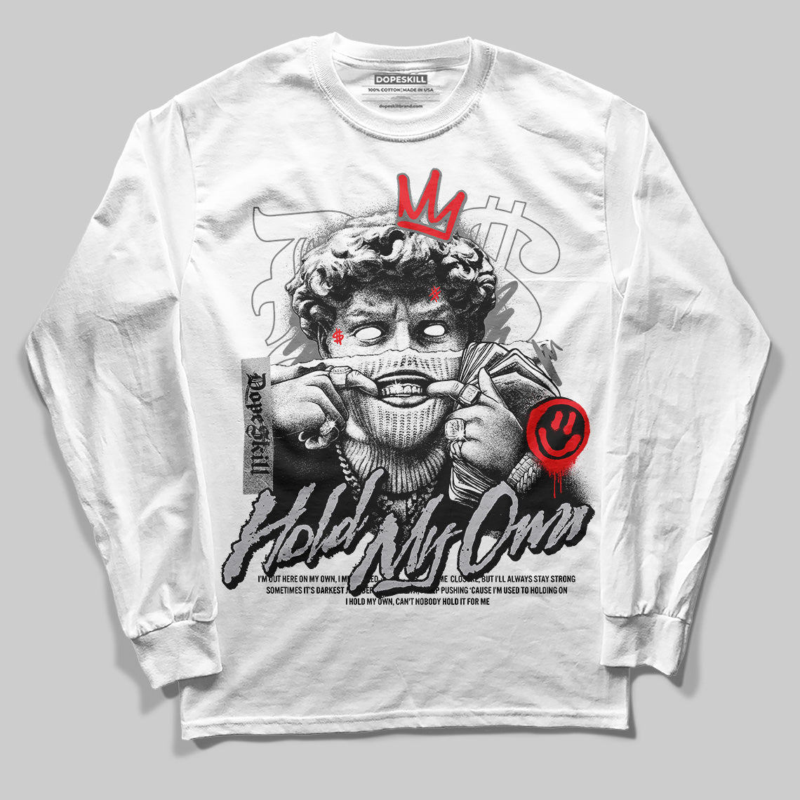 Grey Collection DopeSkill Long Sleeve T-Shirt In My Way Graphic