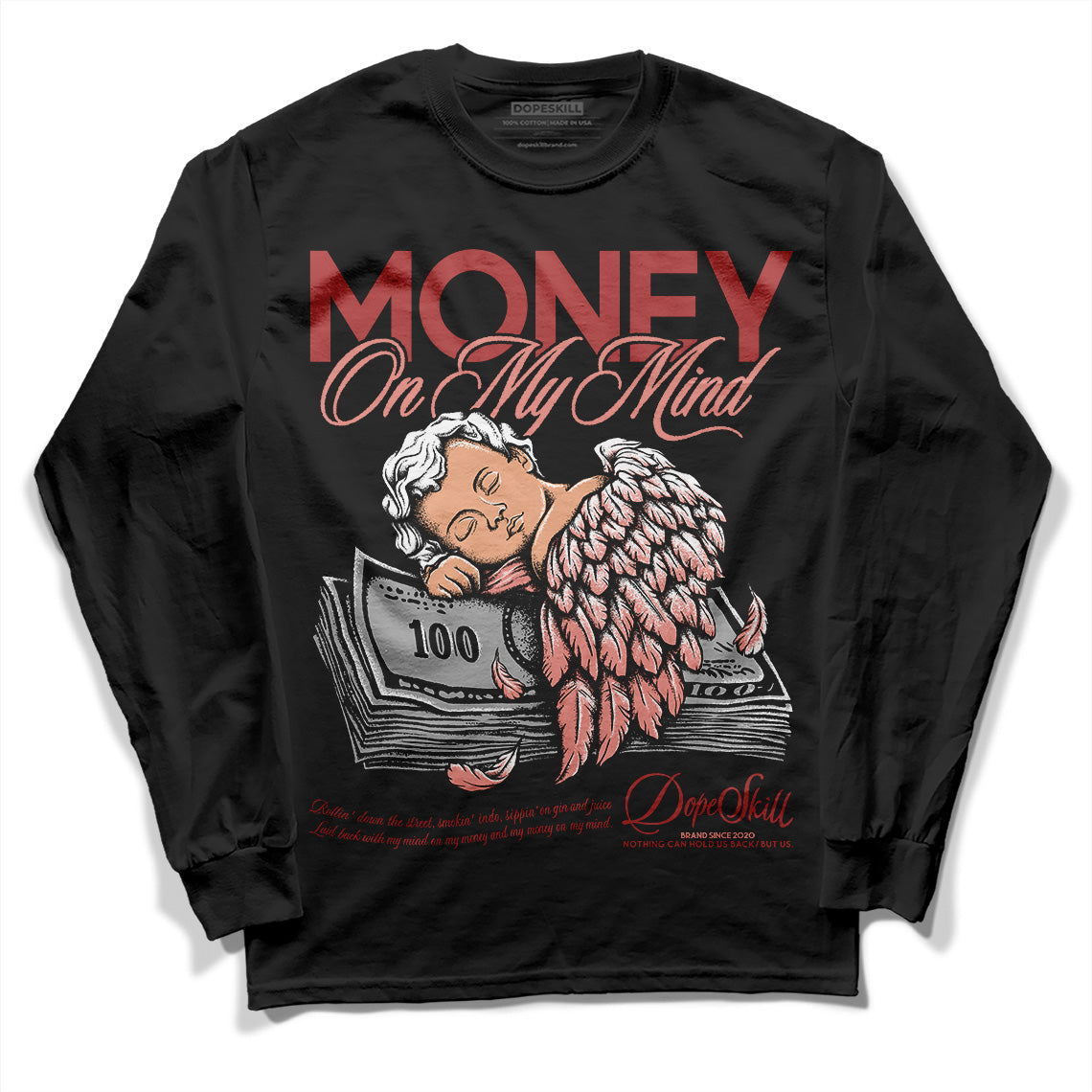 Dune Red 13s DopeSkill Long Sleeve T-Shirt MOMM Graphic