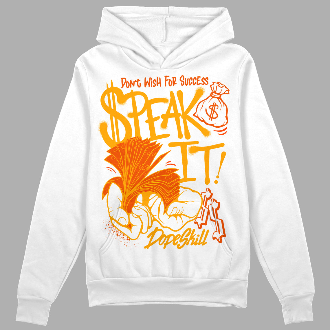 Black Taxi 12s DopeSkill Hoodie Sweatshirt Speak It Graphic