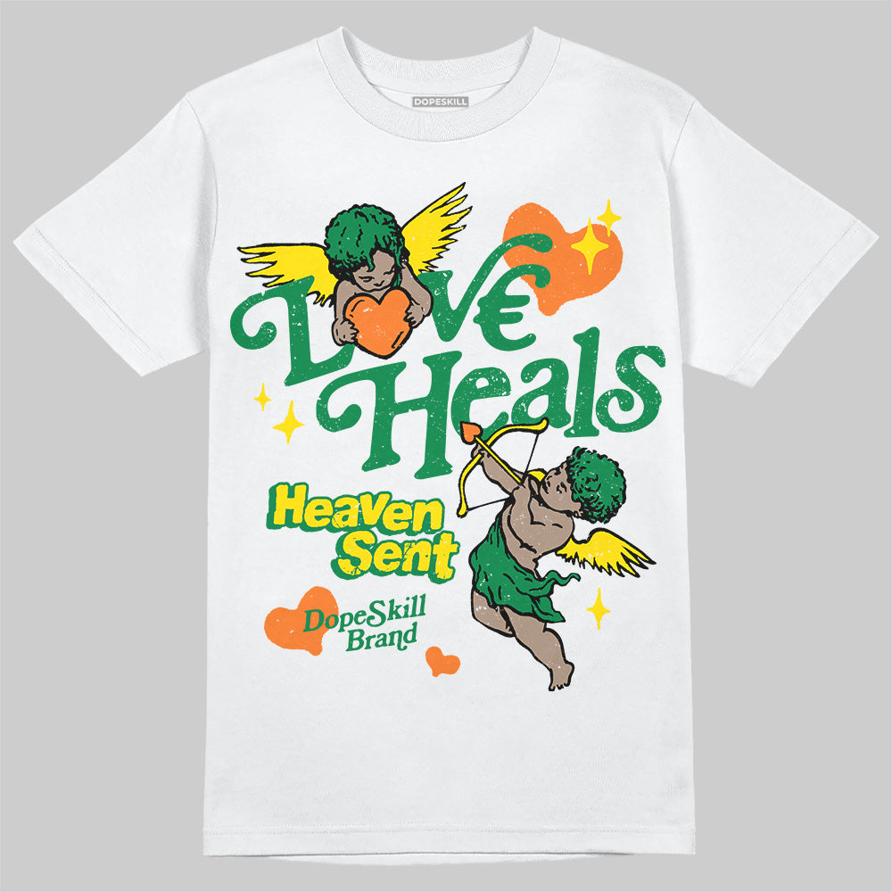 Dunk Reverse Brazil DopeSkill T-Shirt New Love Heals Graphic