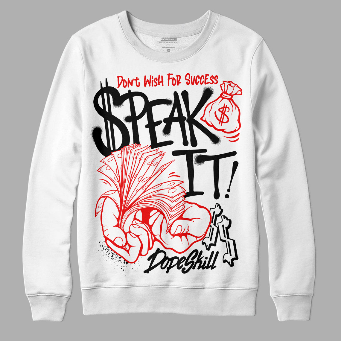 Dunk Panda White Black DopeSkill Sweatshirt Speak It Graphic