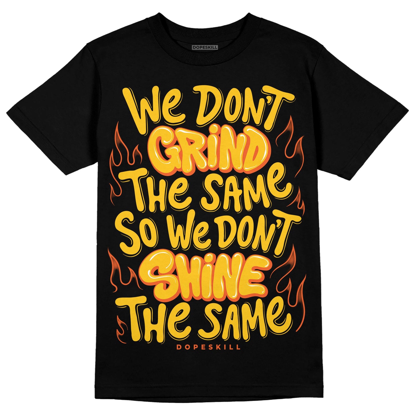 Yellow Collection DopeSkill T-Shirt Grind Shine Graphic