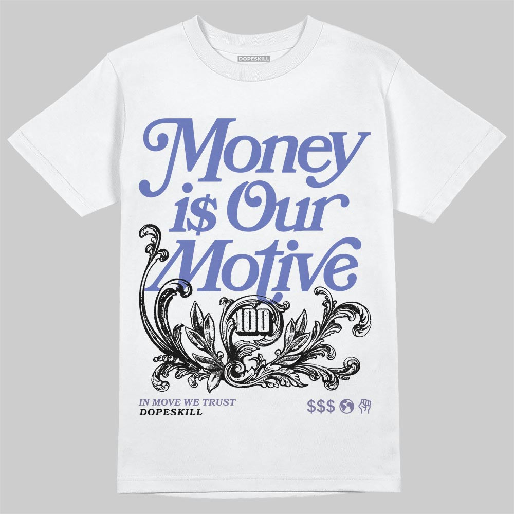 Patta x Max 90 “Sapphire” DopeSkill T-Shirt Money Is Our Motive Typo Graphic