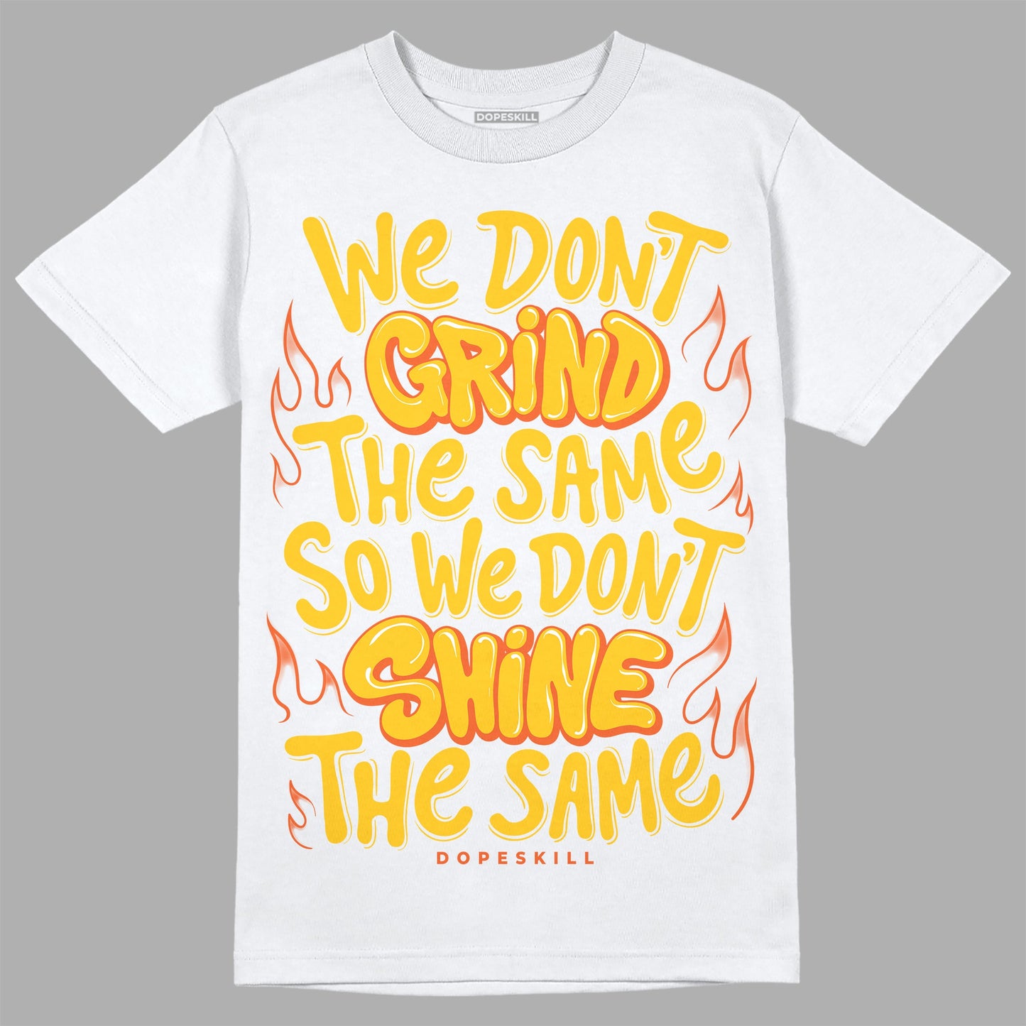 Yellow Collection DopeSkill T-Shirt Grind Shine Graphic