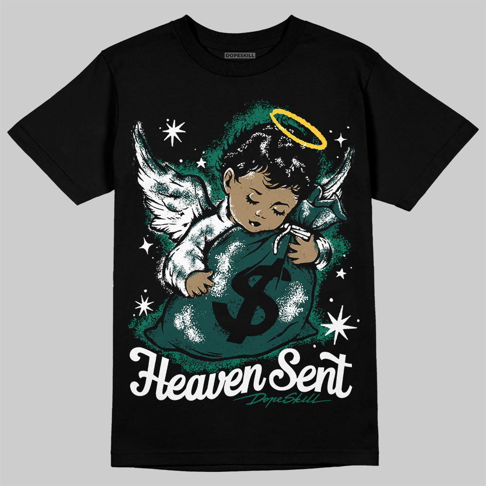 Oxidized Green 4s DopeSkill T-Shirt Heaven Sent Graphic
