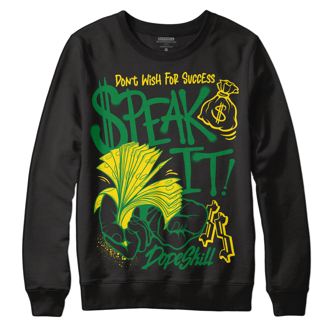 Dunk Reverse Brazil DopeSkill Sweatshirt Speak It Graphic