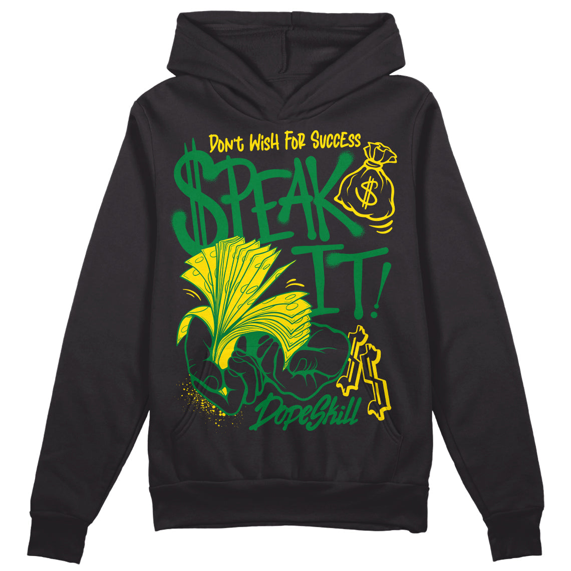 Dunk Reverse Brazil DopeSkill Hoodie Sweatshirt Speak It Graphic