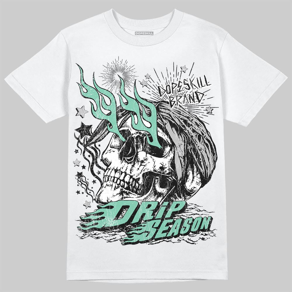 Green Glow 3s DopeSkill T-Shirt Drip Season Graphic