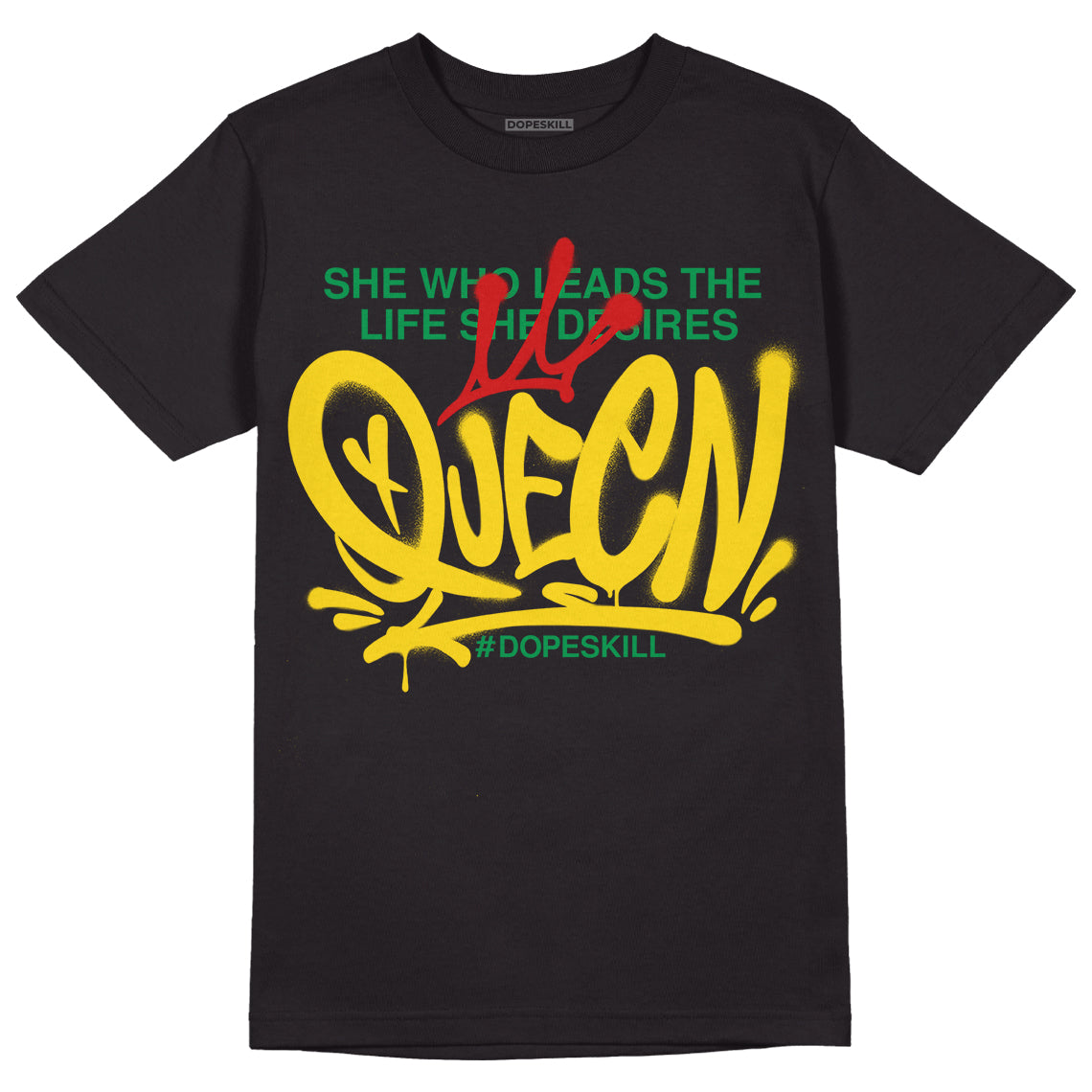 Black History Collection DopeSkill T-Shirt Queen Graphic