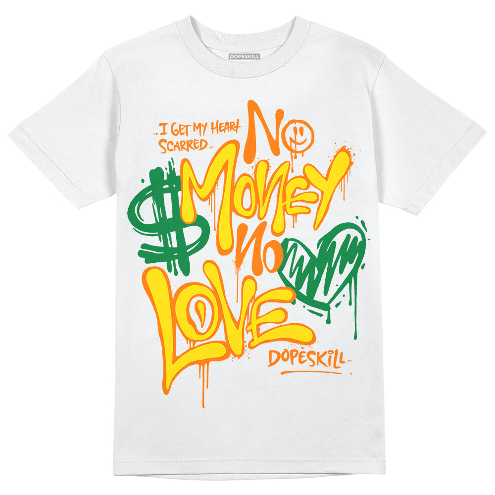 Dunk Reverse Brazil DopeSkill T-Shirt No Money No Love Typo Graphic