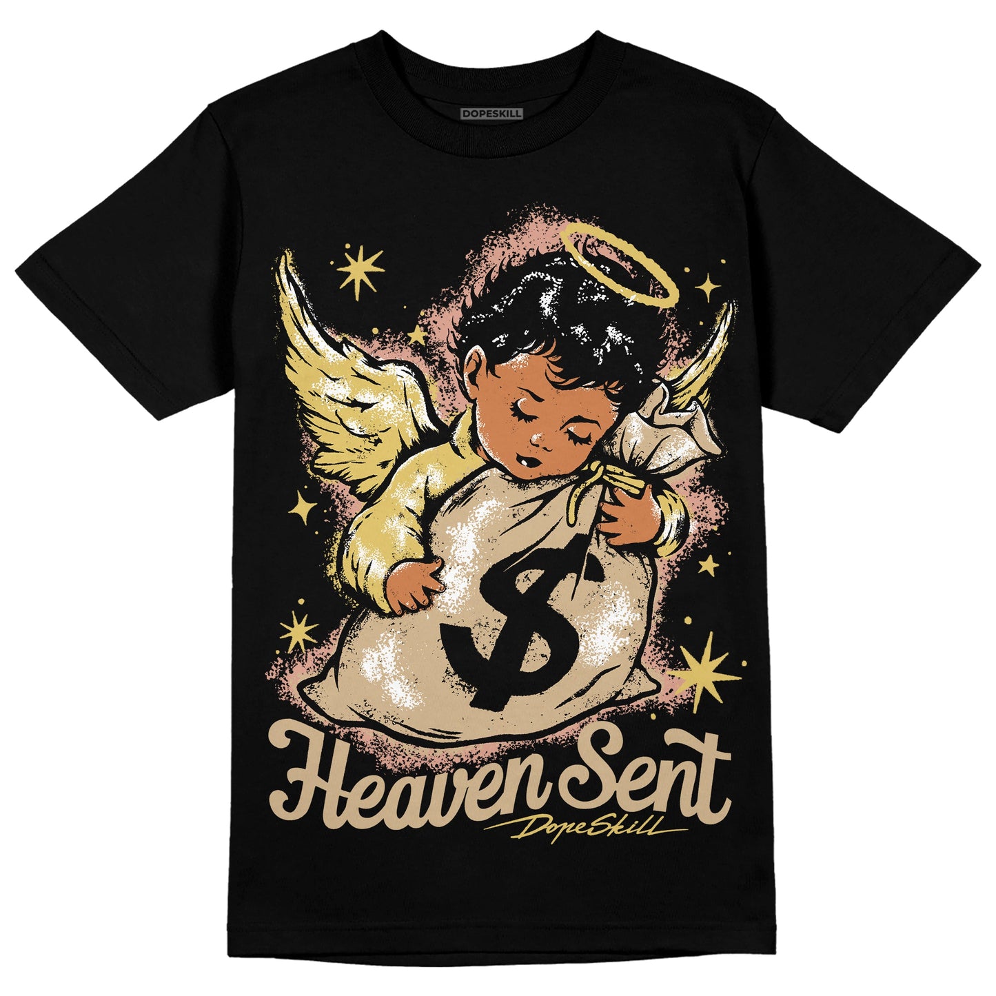 TAN Collection DopeSkill T-Shirt Heaven Sent Graphic